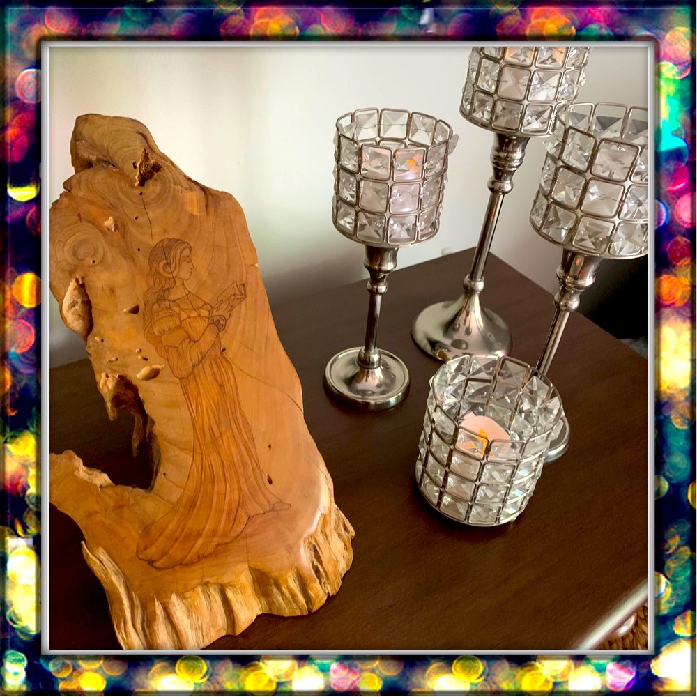 Wood piece decor